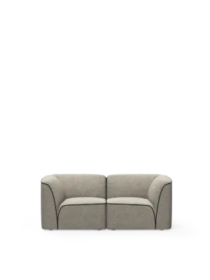 Flora 2 - Seater Natural Boucle