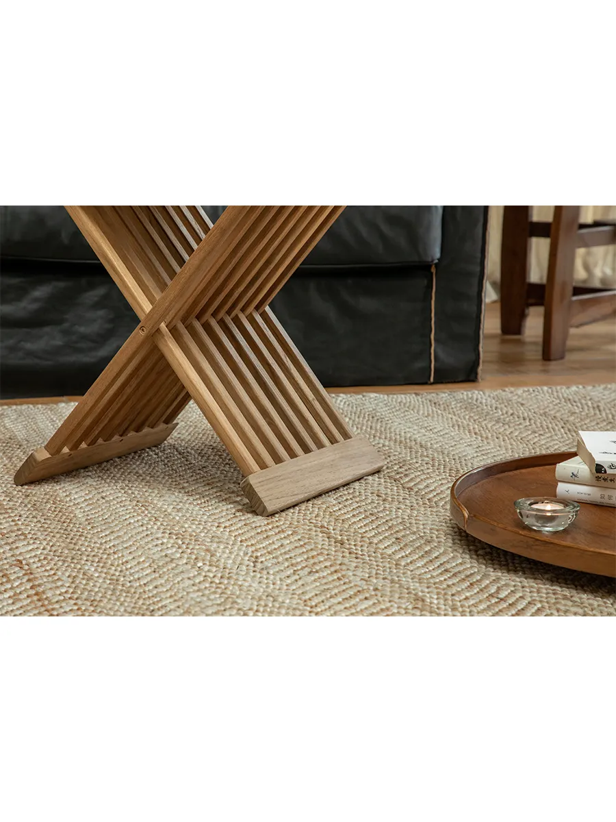 Folding Coffee Table with Tabletop