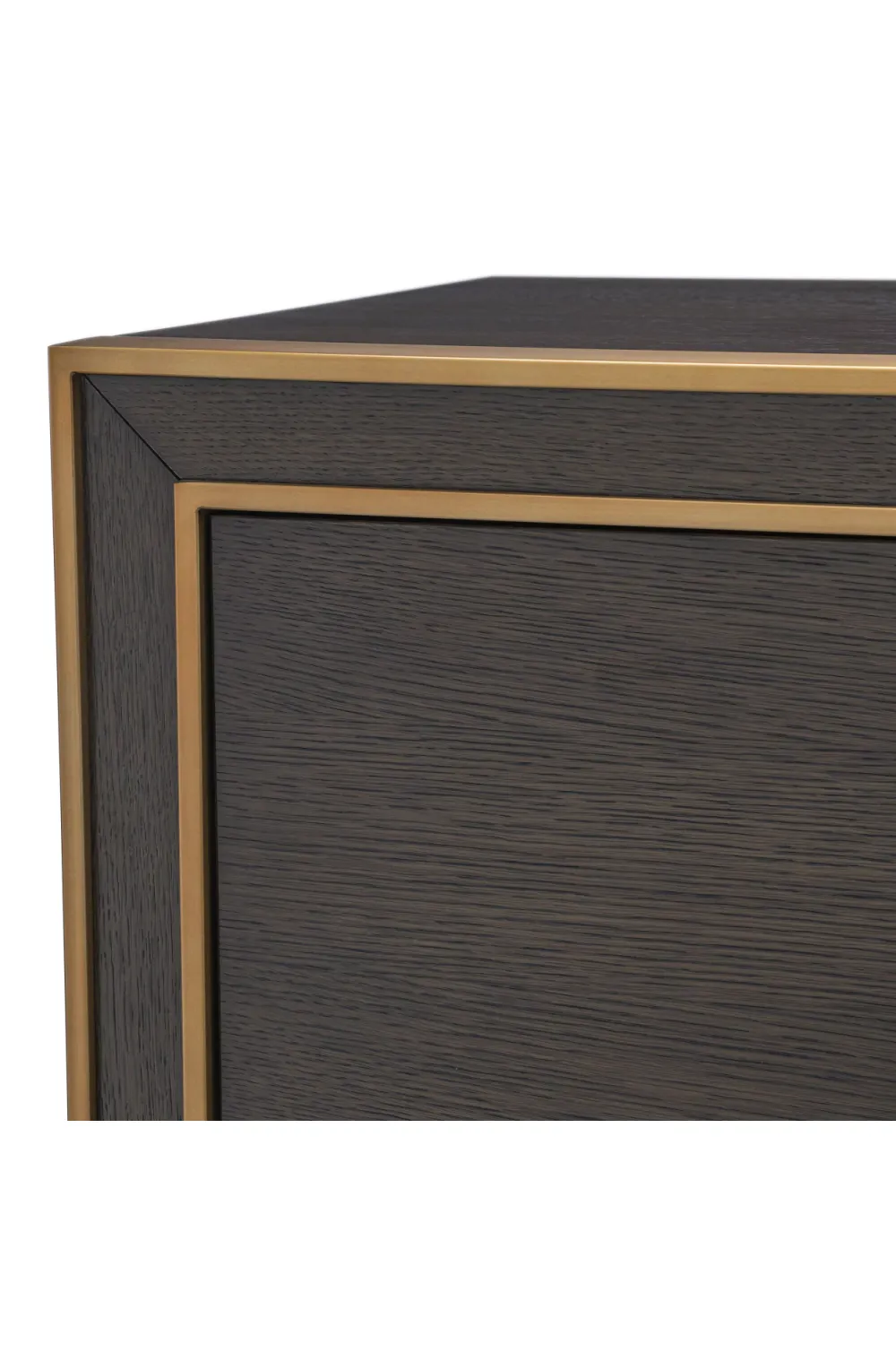 Gold Rimmed Wooden Dresser | Eichholtz Camelot