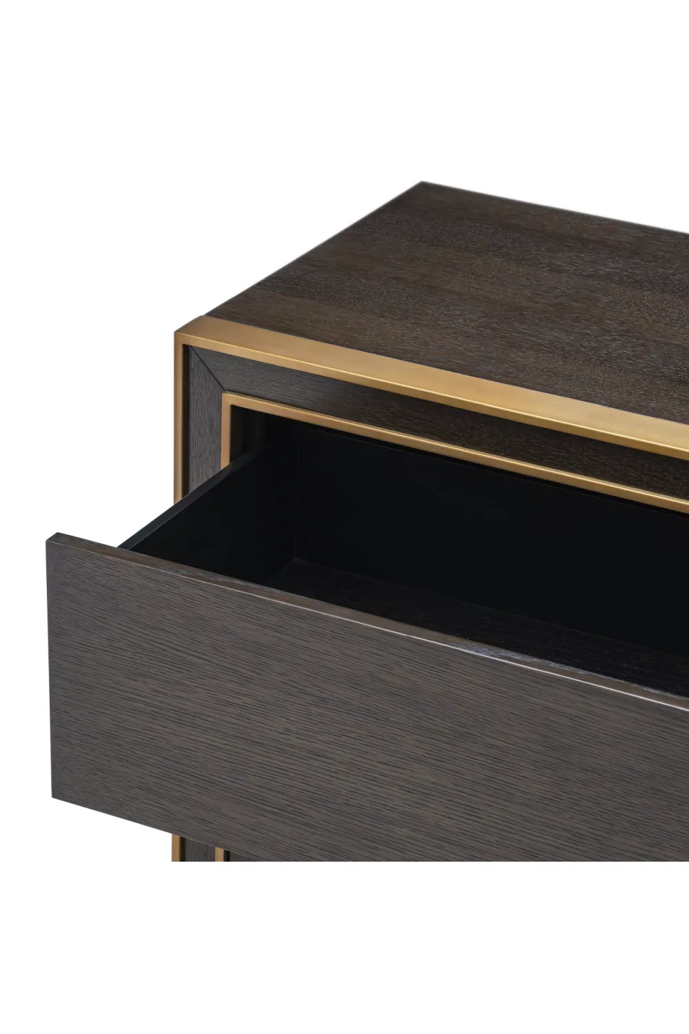 Gold Rimmed Wooden Dresser | Eichholtz Camelot