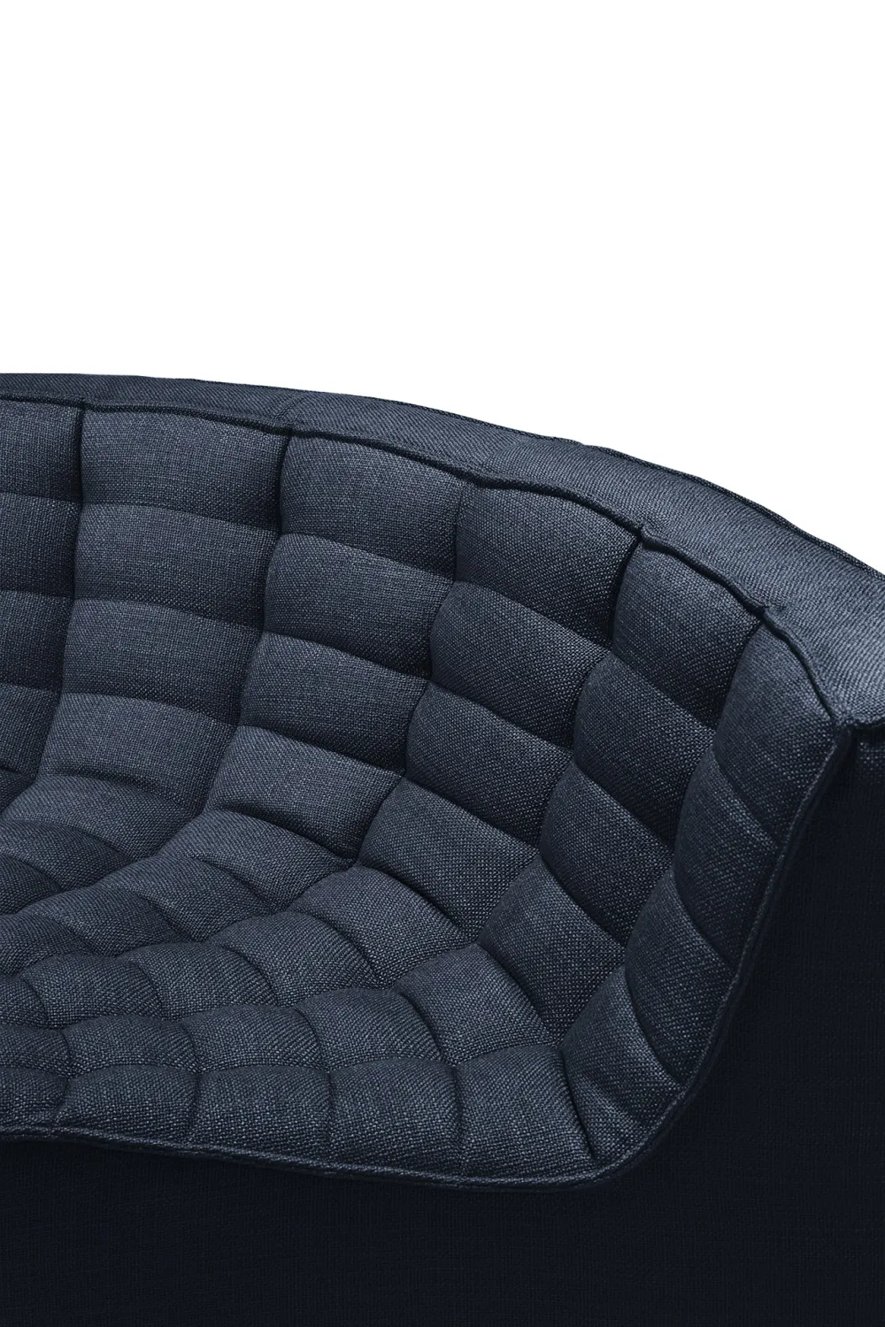 Graphite Fabric Upholstered Sofa | Ethnicraft N701