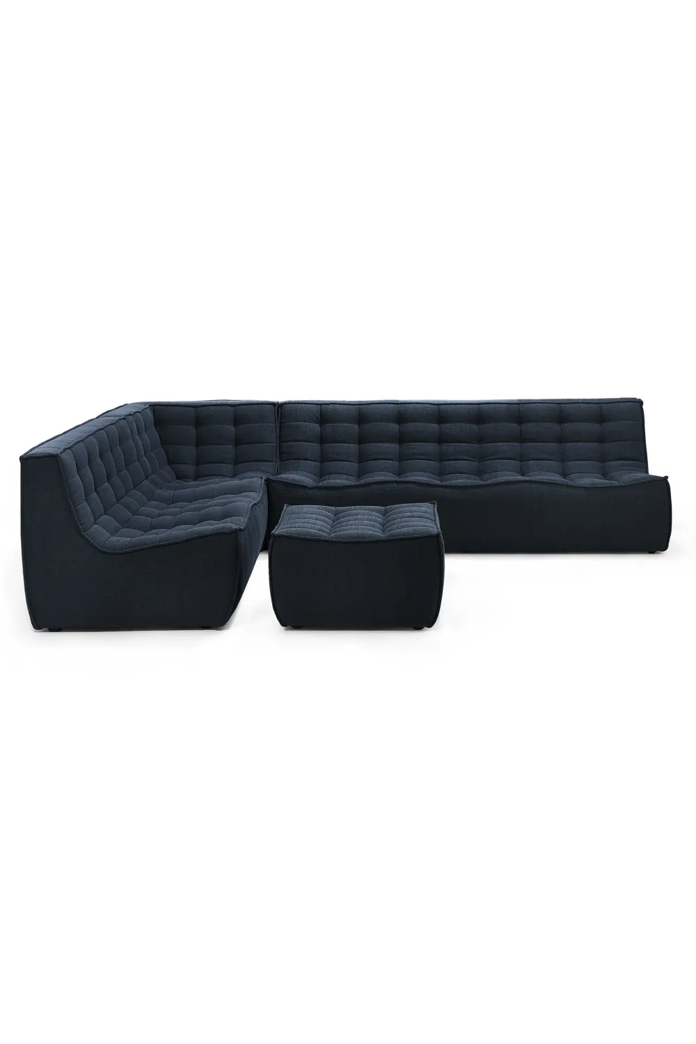 Graphite Fabric Upholstered Sofa | Ethnicraft N701