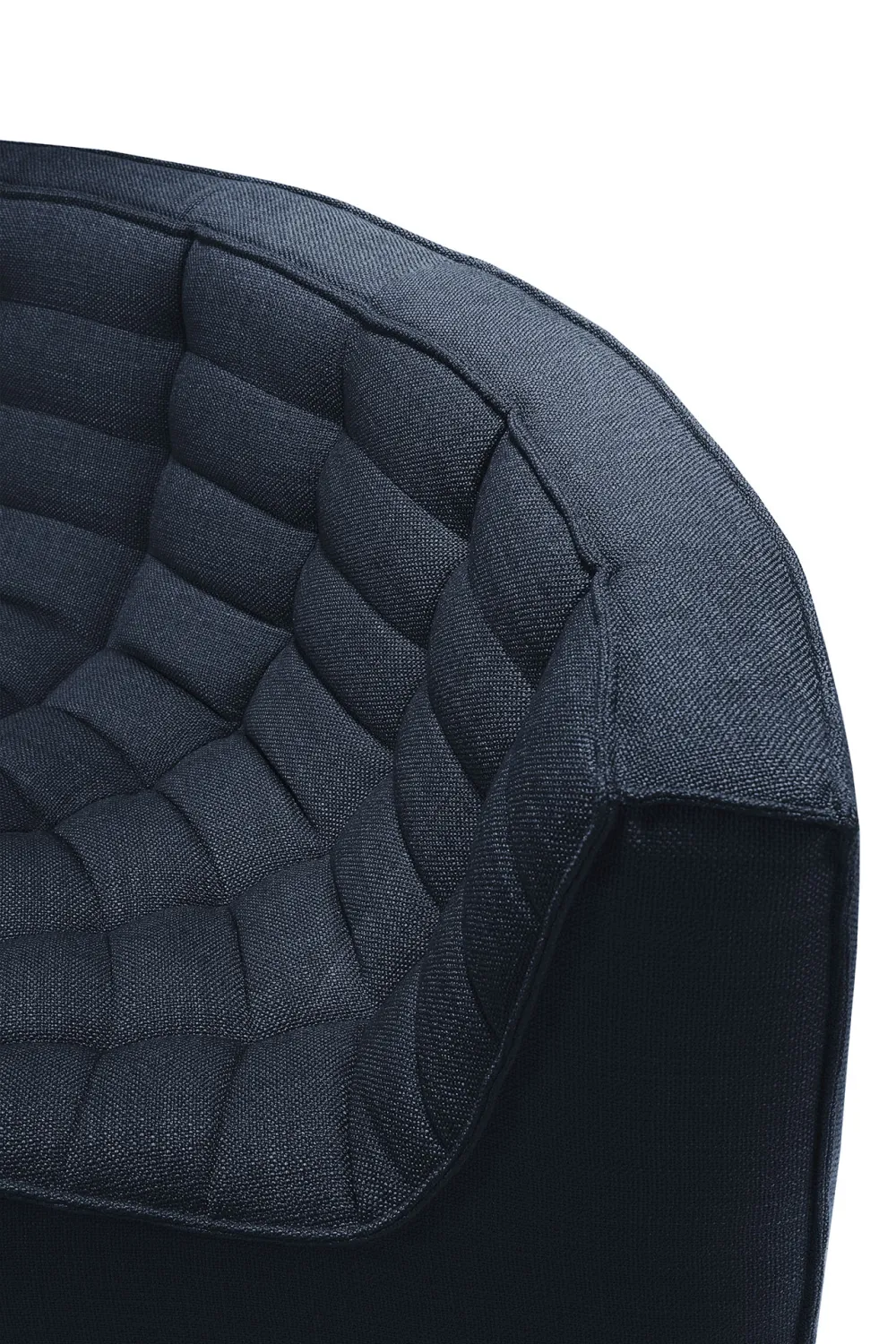 Graphite Fabric Upholstered Sofa | Ethnicraft N701