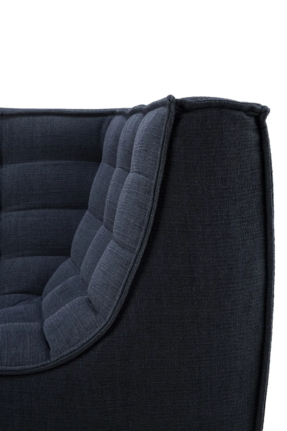 Graphite Fabric Upholstered Sofa | Ethnicraft N701