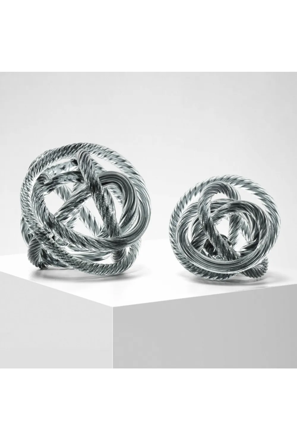 Gray Glass Rope Desk Accessory | Eichholtz Dominico M