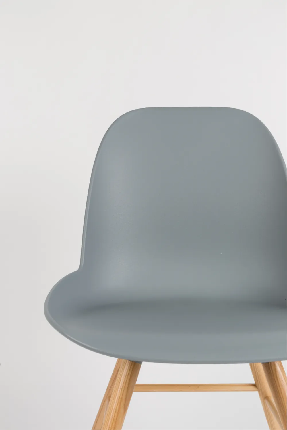 Gray Molded Dining Chairs (2) | Zuiver Albert Kuip