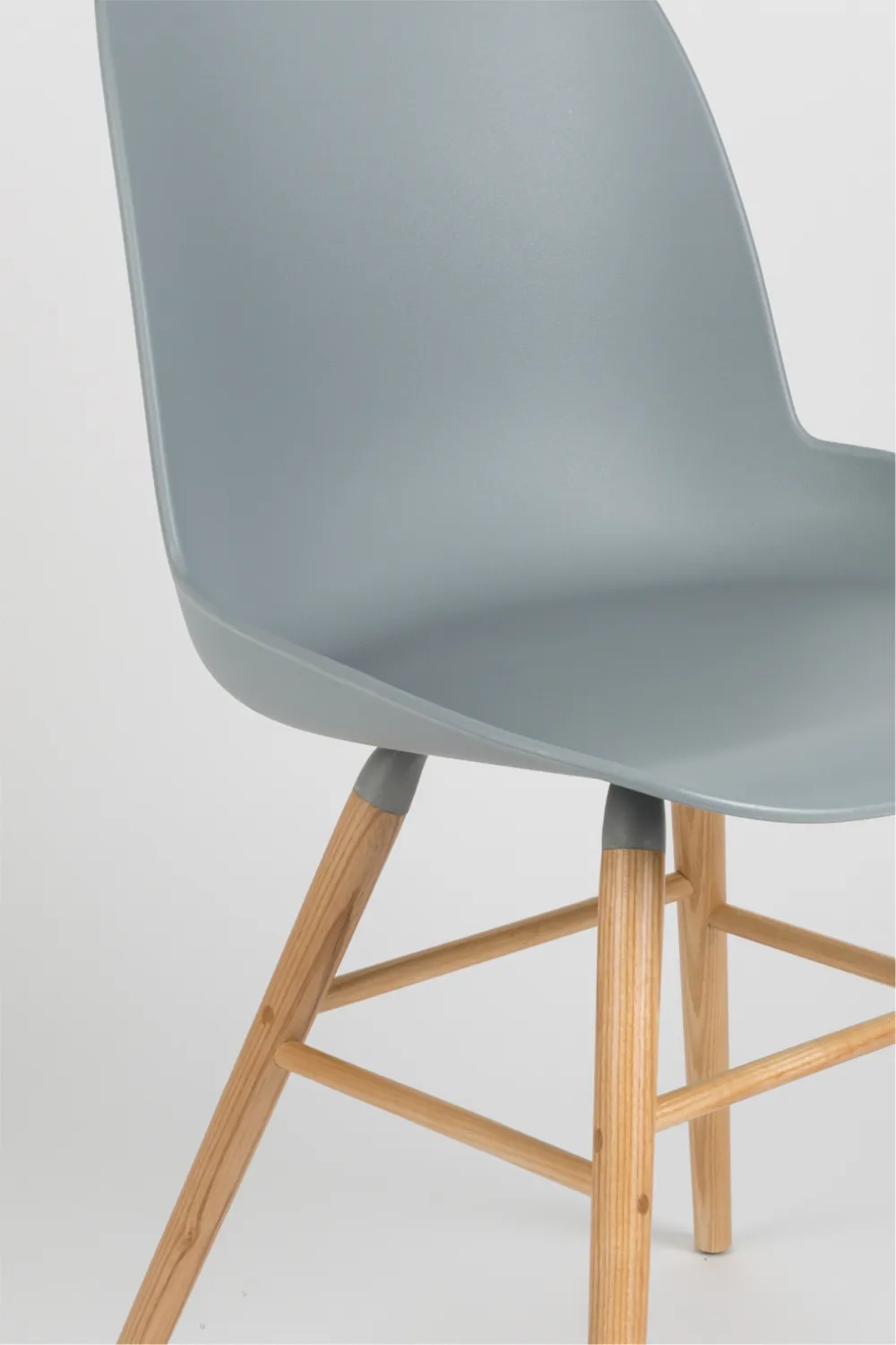 Gray Molded Dining Chairs (2) | Zuiver Albert Kuip