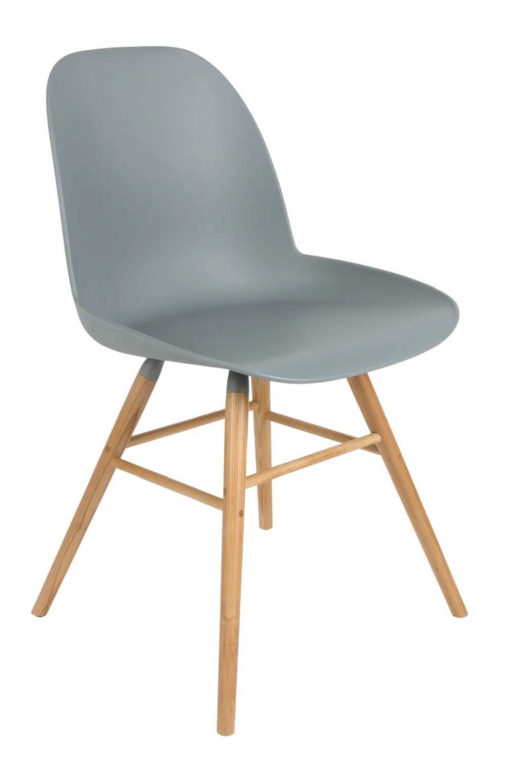 Gray Molded Dining Chairs (2) | Zuiver Albert Kuip