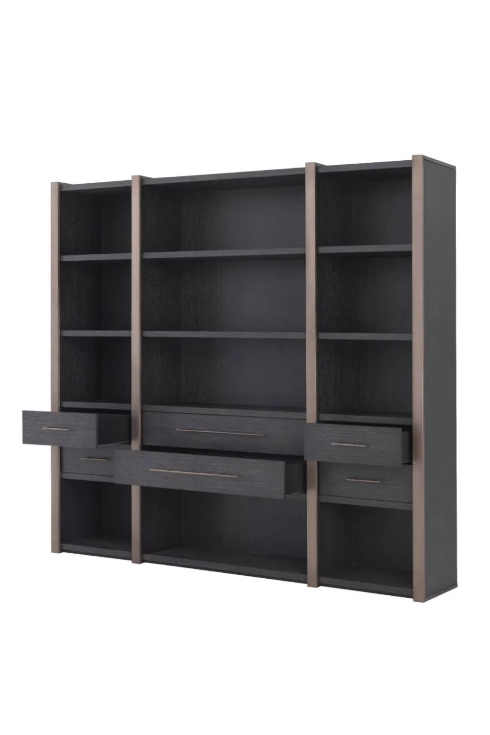 Gray Oak Shelving Cabinet | Eichholtz Canova