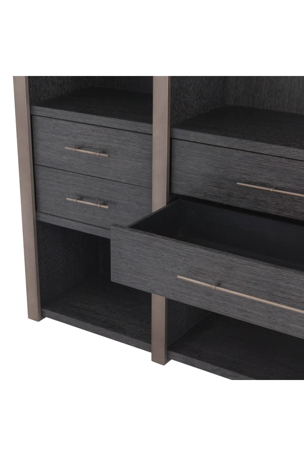 Gray Oak Shelving Cabinet | Eichholtz Canova