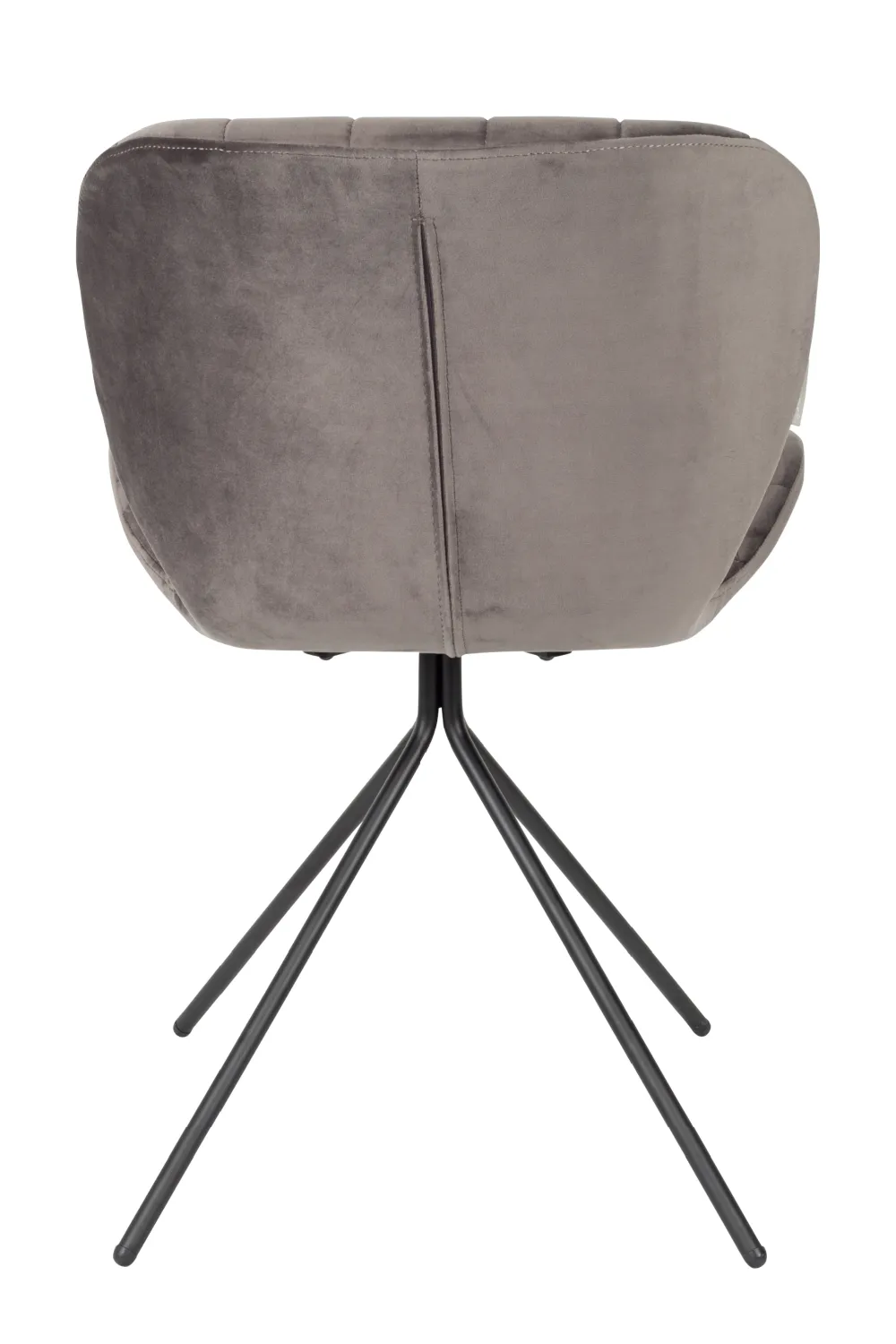 Gray Velvet Dining Chairs (2) | Zuiver OMG