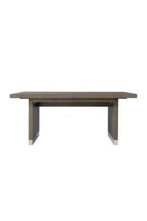 Gray Wooden Extending Dining Table | Andrew Martin Raffles