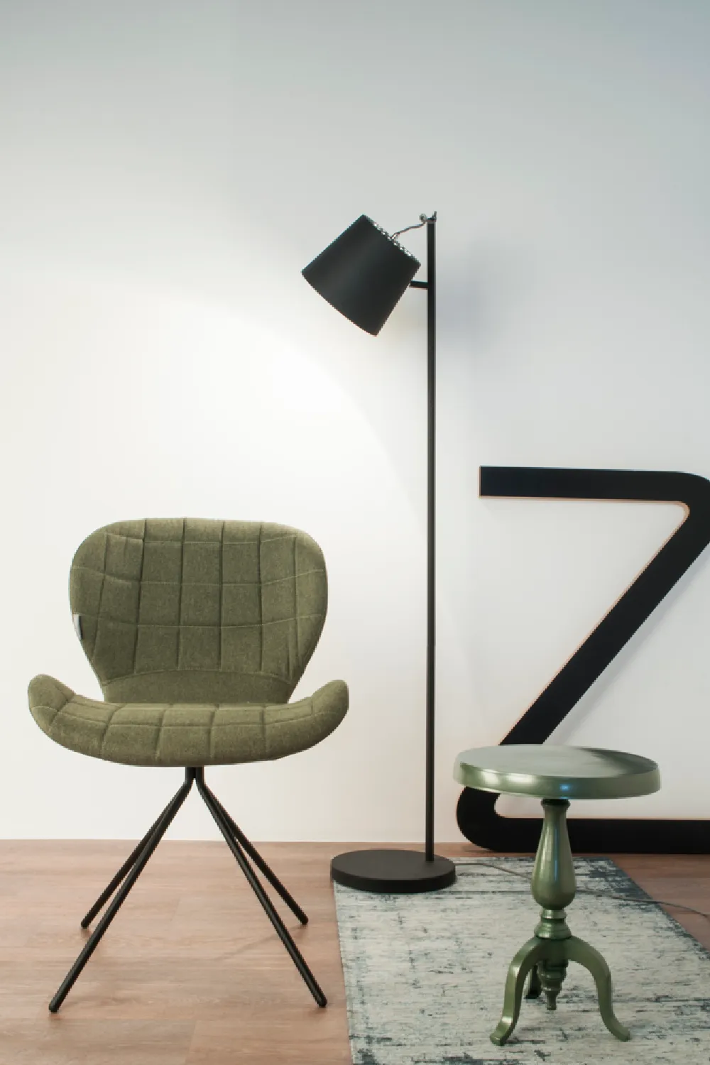 Green Upholstered Dining Chairs (2) | Zuiver OMG