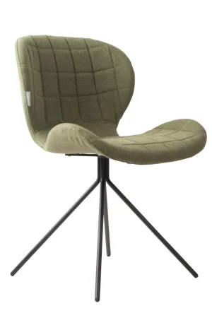 Green Upholstered Dining Chairs (2) | Zuiver OMG