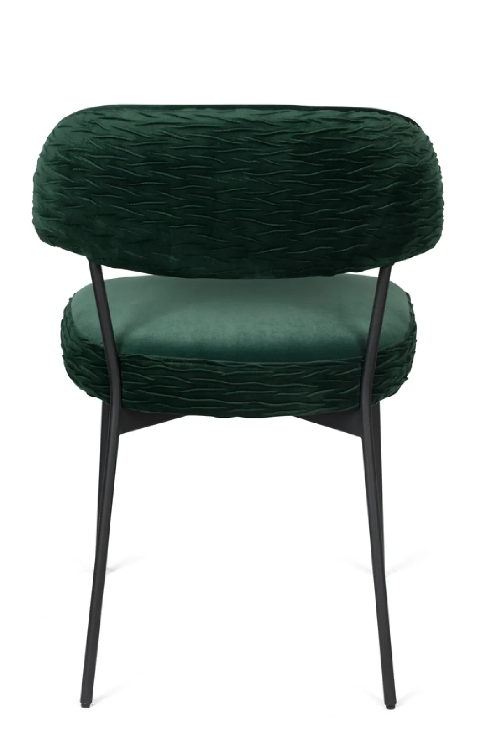 Green Velvet Dining Chairs (2) | Bold Monkey The Winner