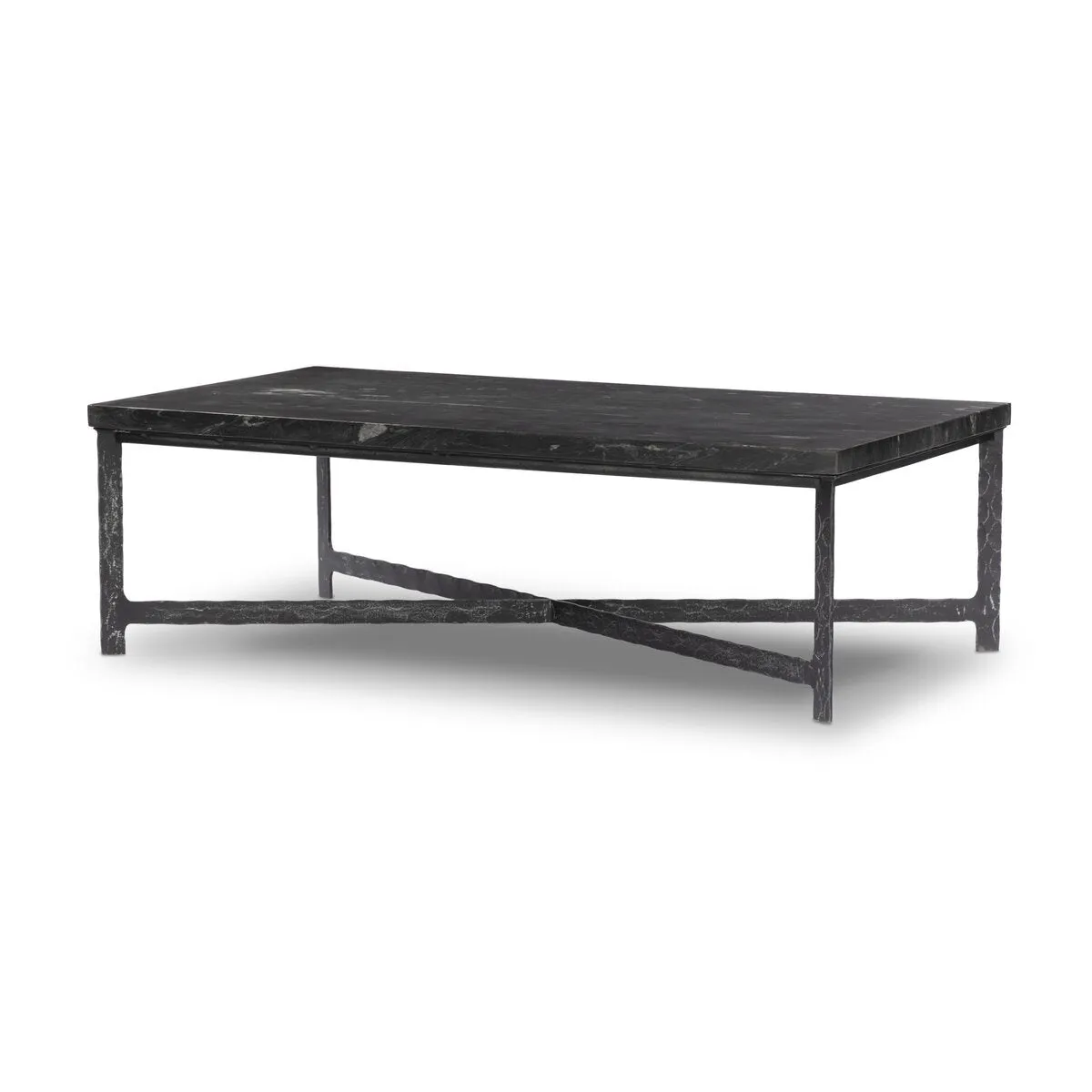 Hammered Iron Coffee Table