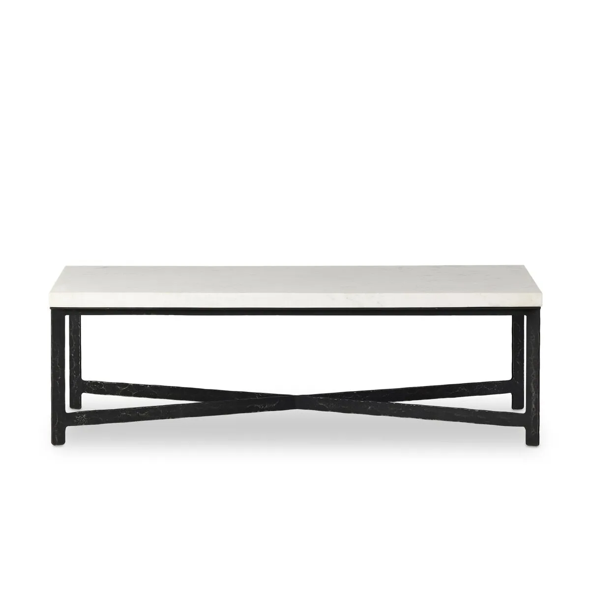 Hammered Iron Coffee Table