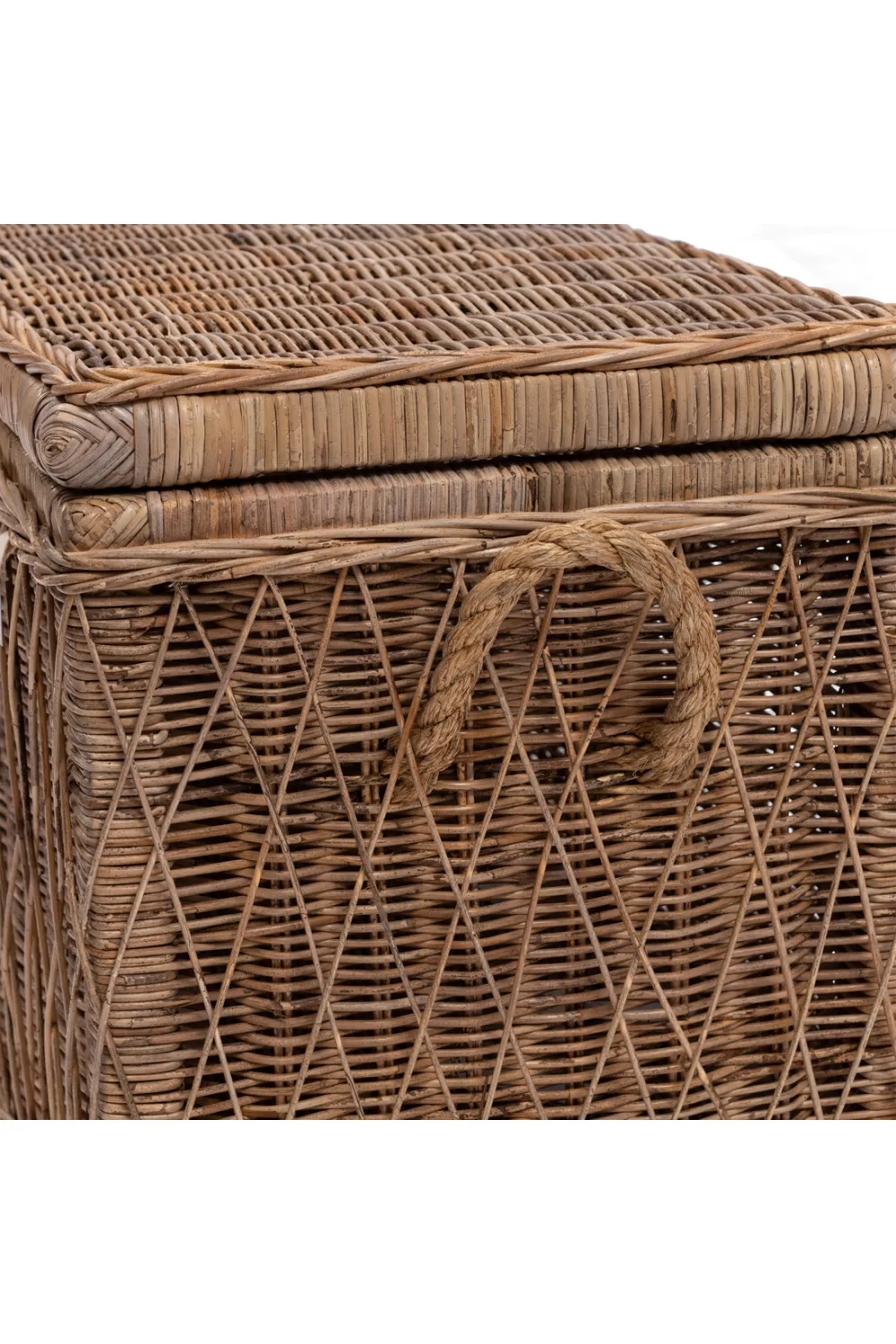 Hand-Braided Rattan Trunk | Rivièra Maison Nusa Dua