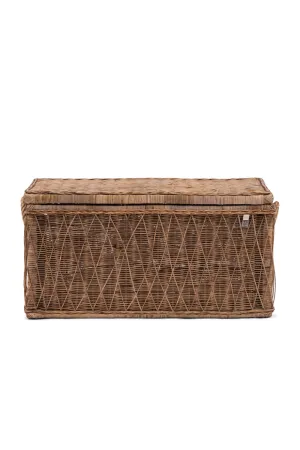 Hand-Braided Rattan Trunk | Rivièra Maison Nusa Dua