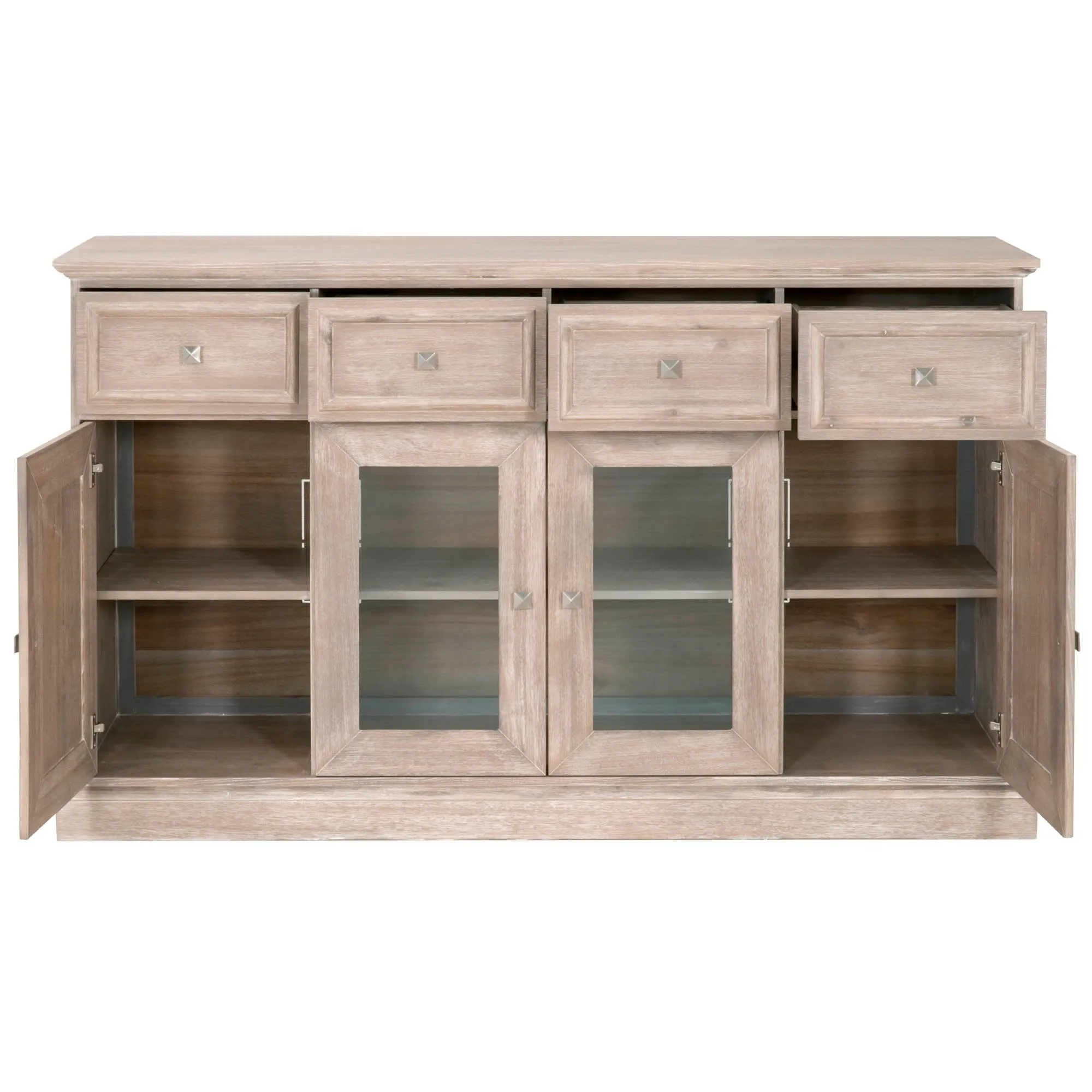 Hudson Media Sideboard in Acacia Veneer