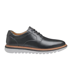 Johnston & Murphy Braydon Plain Toe Oxford (Men) - Black Full Grain