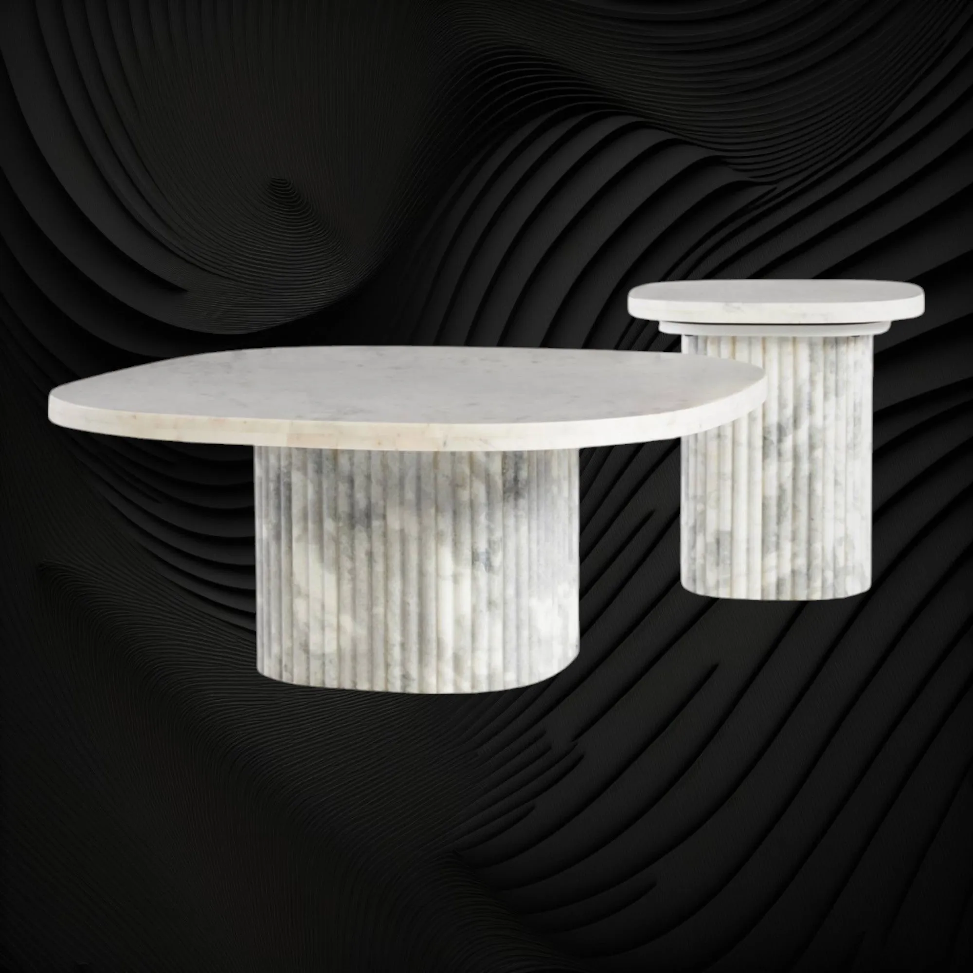 Kanta Marble Coffee Table Nijharna