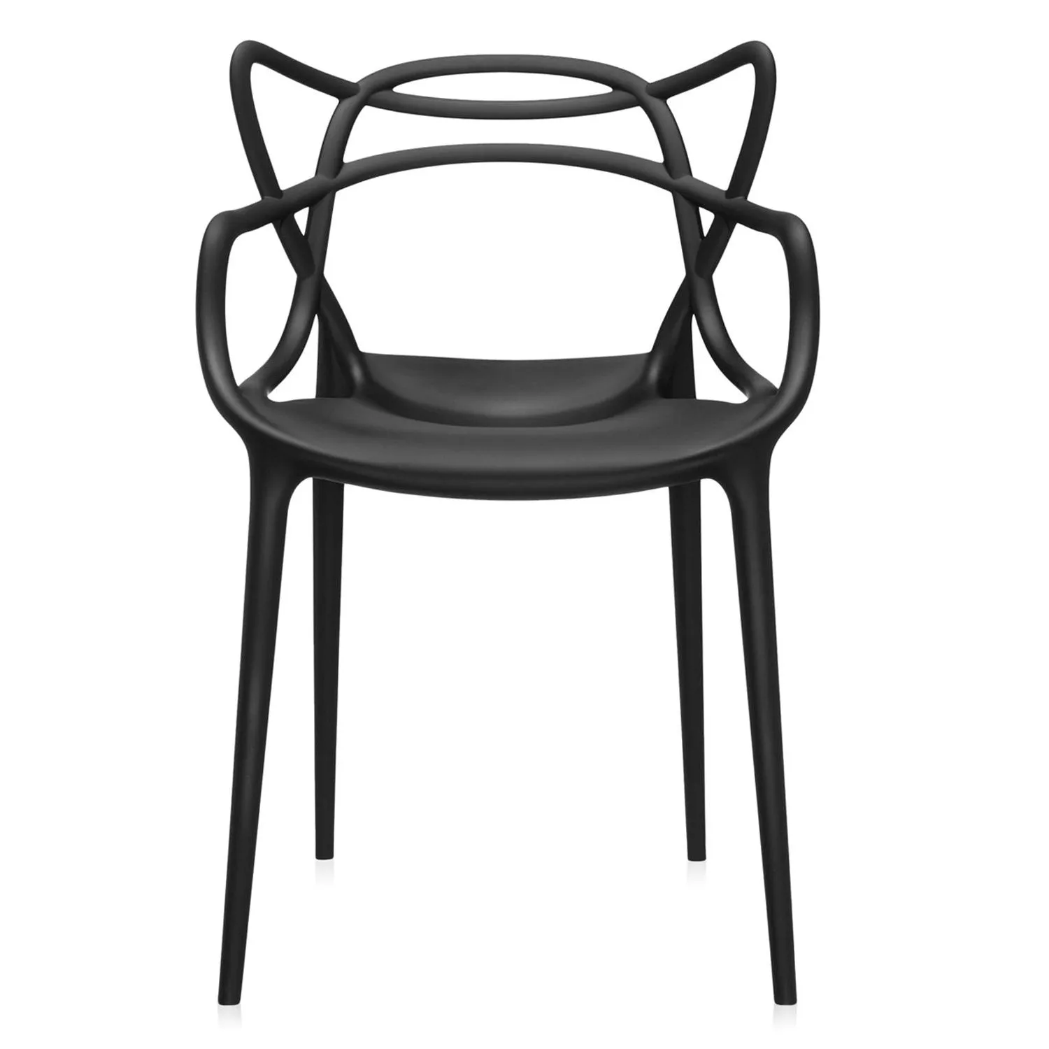 Kartell Masters Chair Black (Pack of 2)