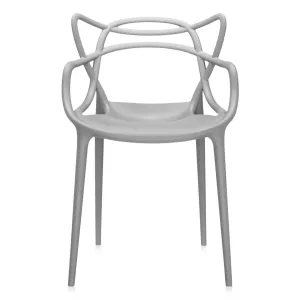 Kartell Masters Chair Grey (Pack of 2)