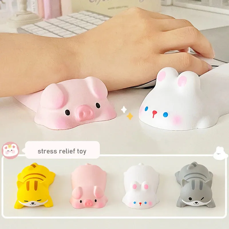 Kawaii Squishy Cute Keyboard Wrist Rest Support