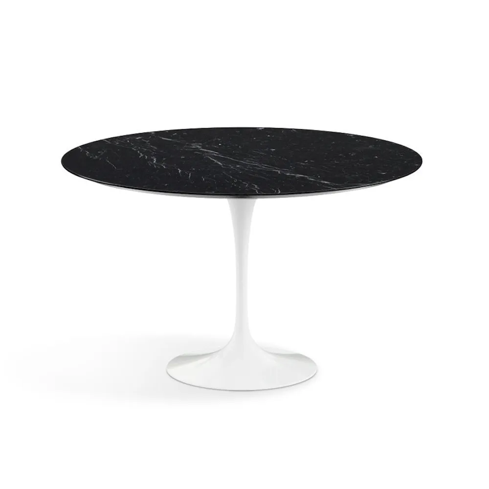 Knoll Saarinen Round Dining Table - White Base