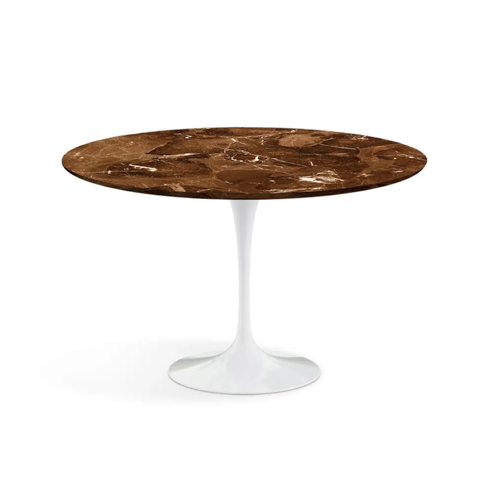 Knoll Saarinen Round Dining Table - White Base