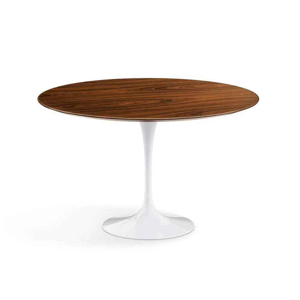 Knoll Saarinen Round Dining Table - White Base