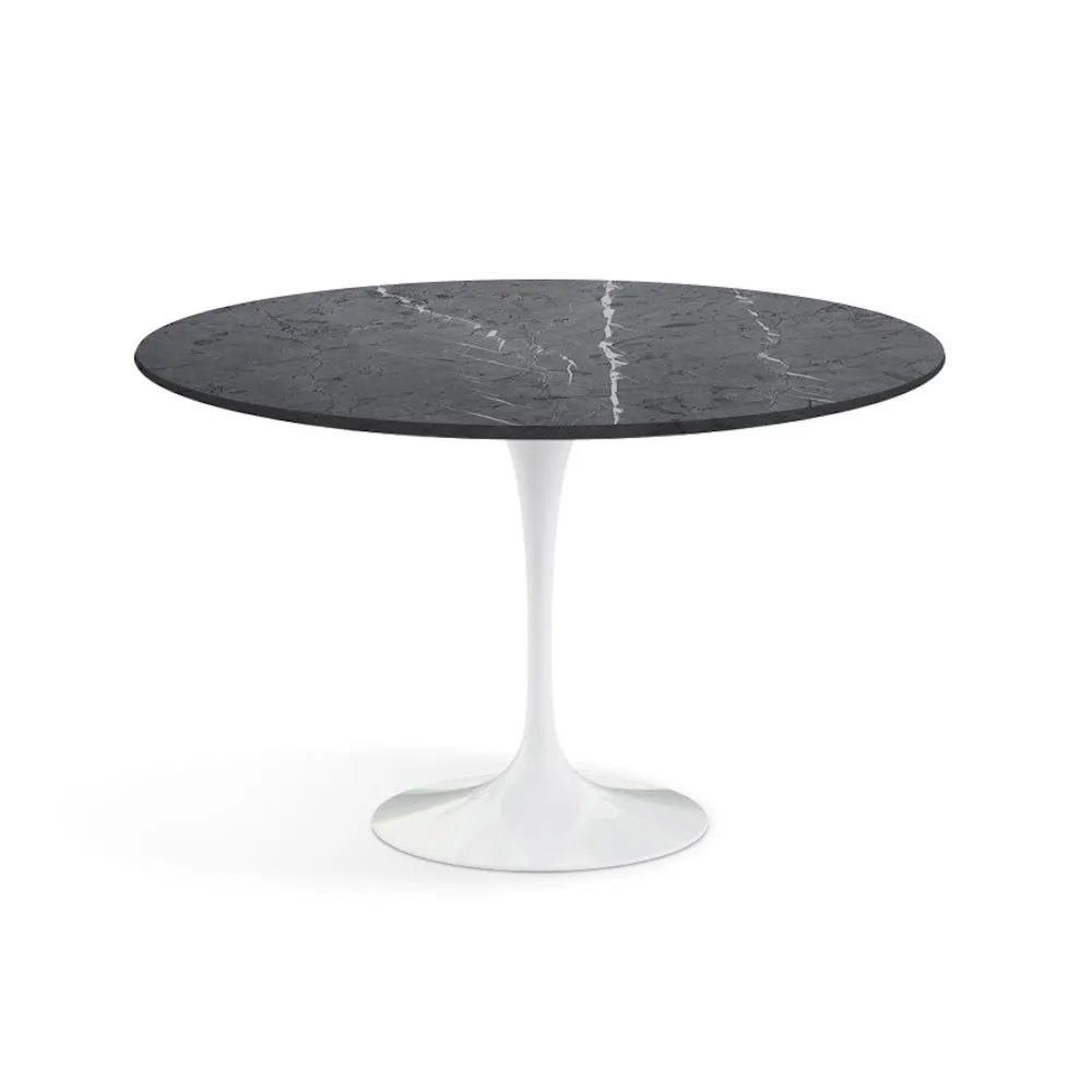 Knoll Saarinen Round Dining Table - White Base