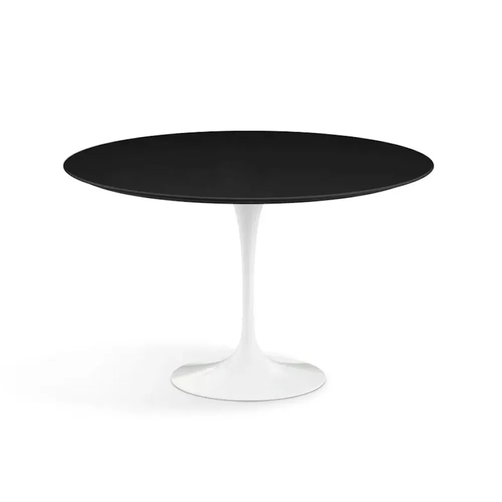 Knoll Saarinen Round Dining Table - White Base