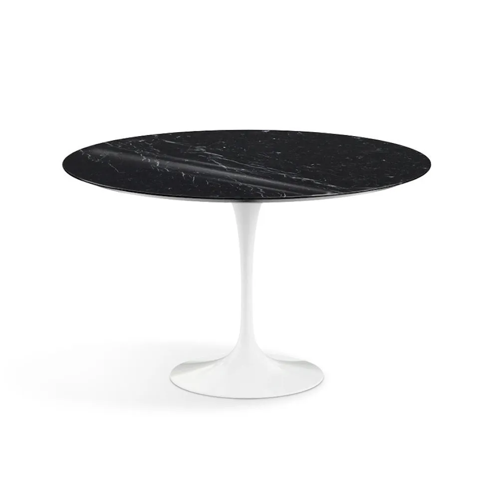 Knoll Saarinen Round Dining Table - White Base