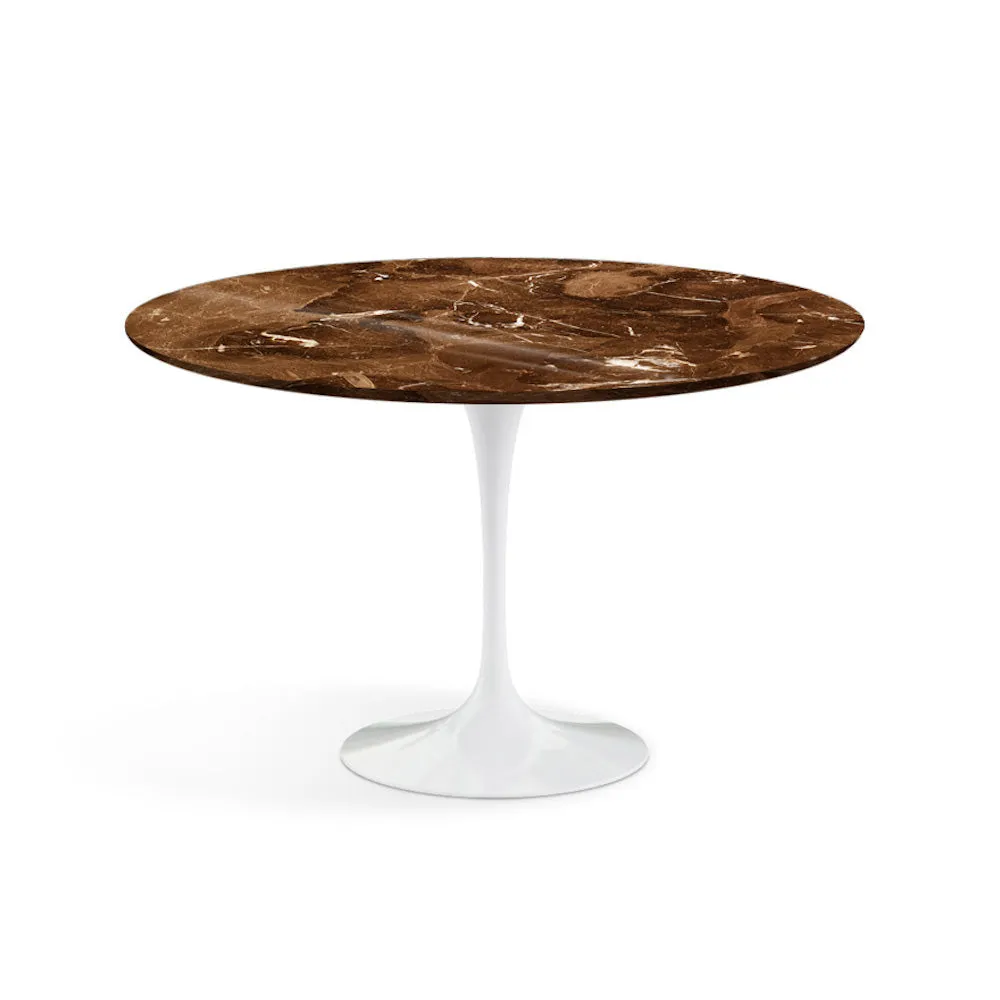 Knoll Saarinen Round Dining Table - White Base