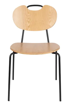 Lacquered Wood Dining Chairs (2) | DF Aspen