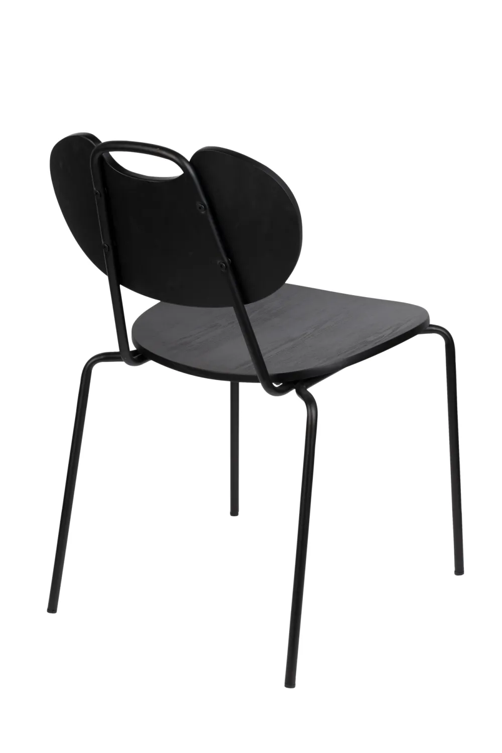 Lacquered Wood Dining Chairs (2) | DF Aspen