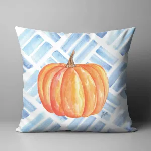 Laura's Orange Pumpkin Pillow