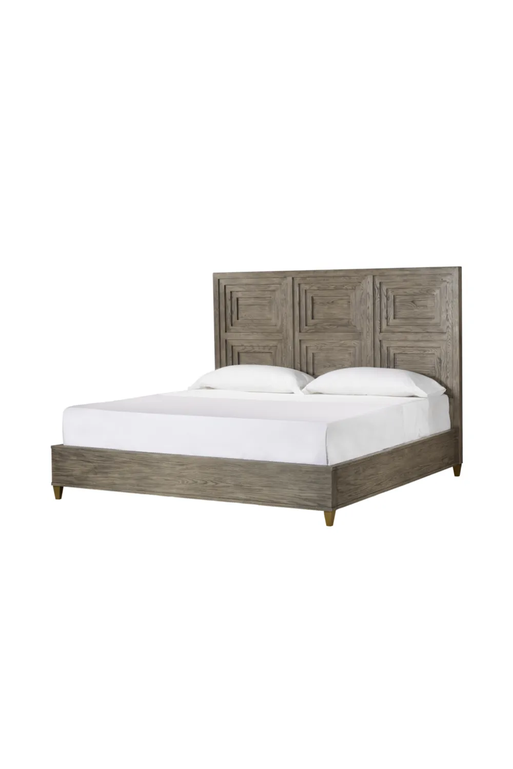 Layered Frame Oak King Bed | Andrew Martin Claiborne