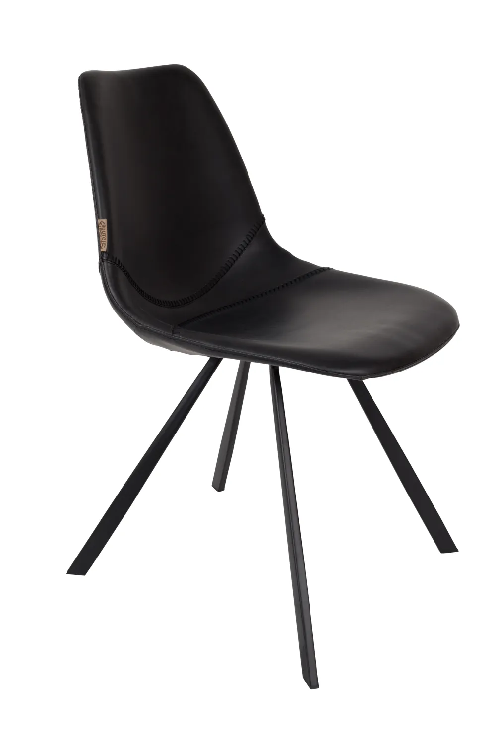 Leather Upholstered Dining Chairs (2) | Dutchbone Franky