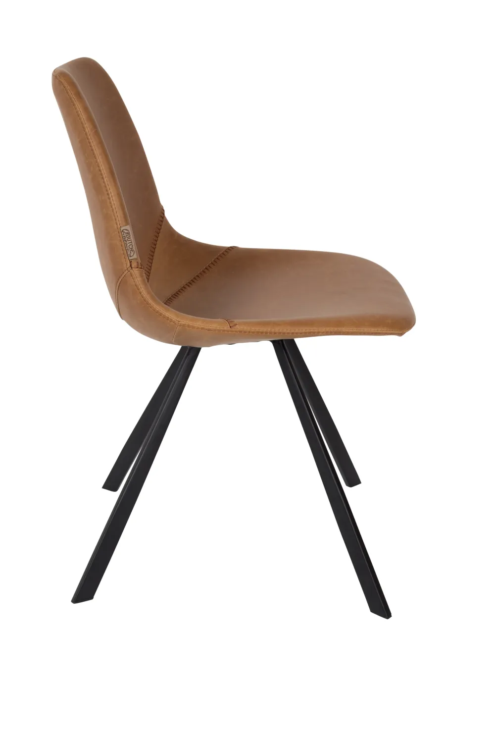 Leather Upholstered Dining Chairs (2) | Dutchbone Franky