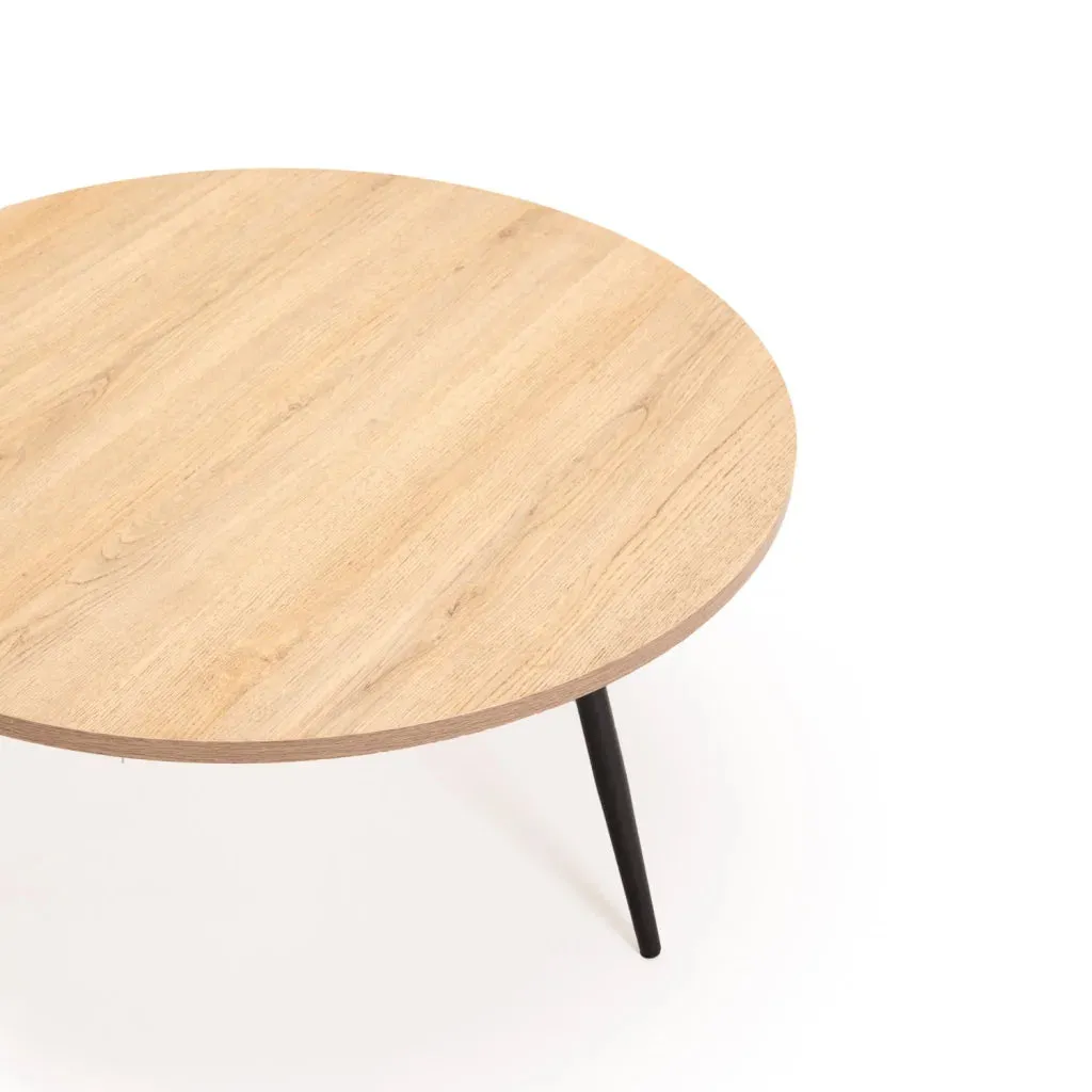 LIVORNO 80cm ROUND COFFEE TABLE