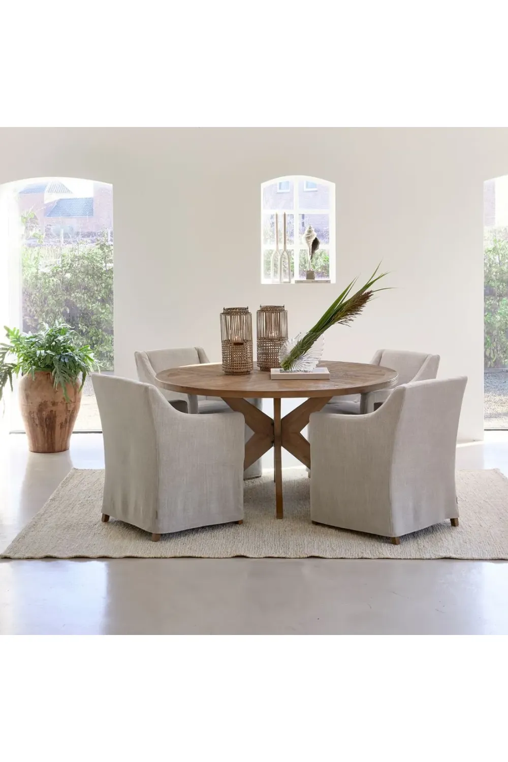 Loose Covered Dining Armchair | Rivièra Maison Firenze