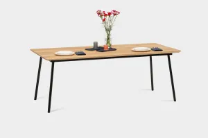 MARTA S | Oak Dining Table | 220 x 100 x 3 cm | B6 Stock