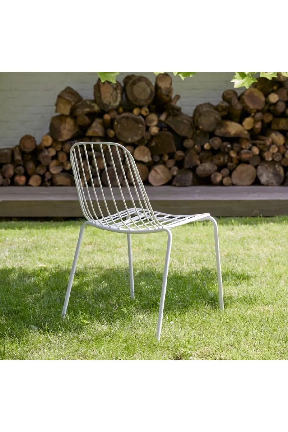 Metal Industrial Garden Chair | Tikamoon Arty