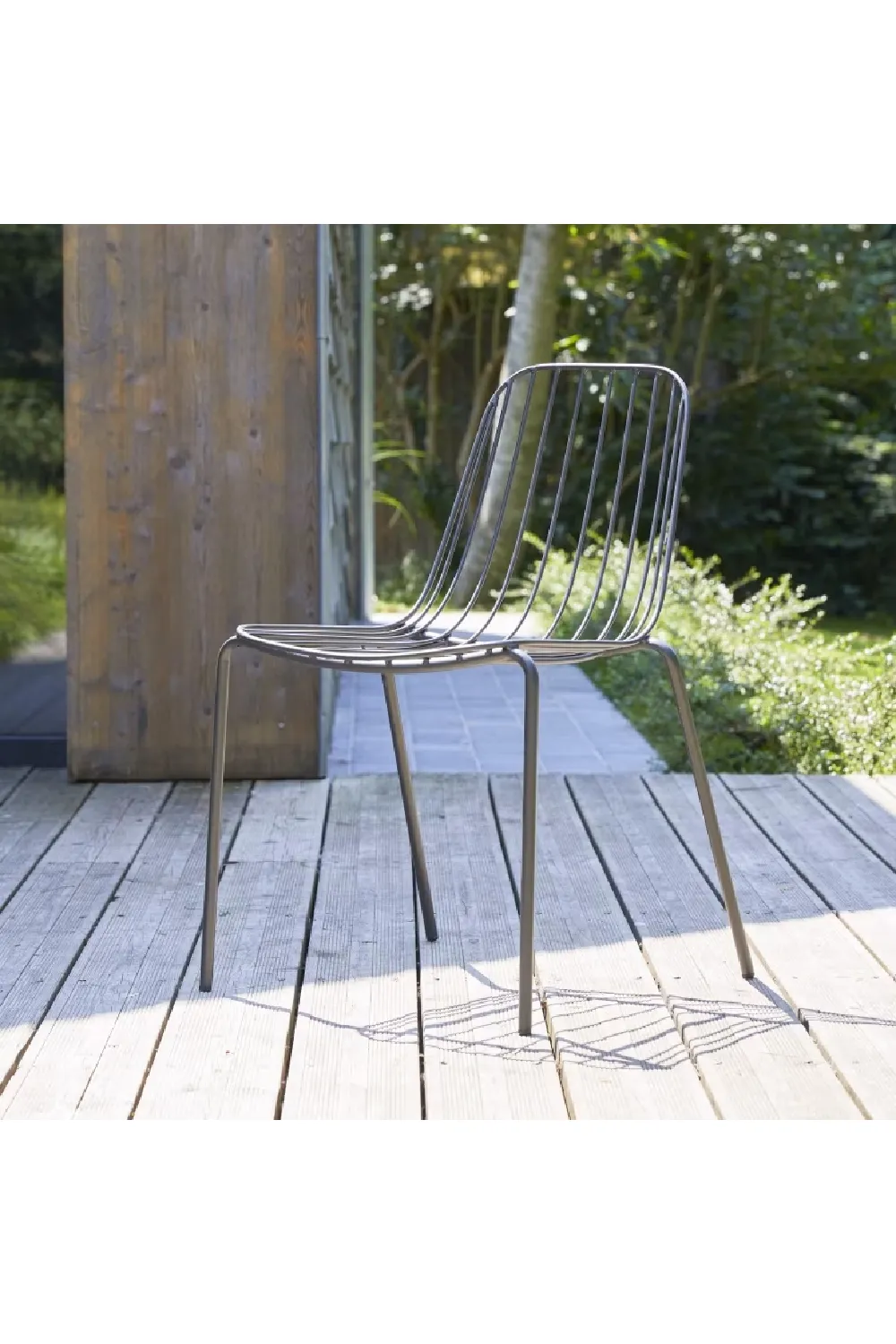 Metal Industrial Garden Chair | Tikamoon Arty