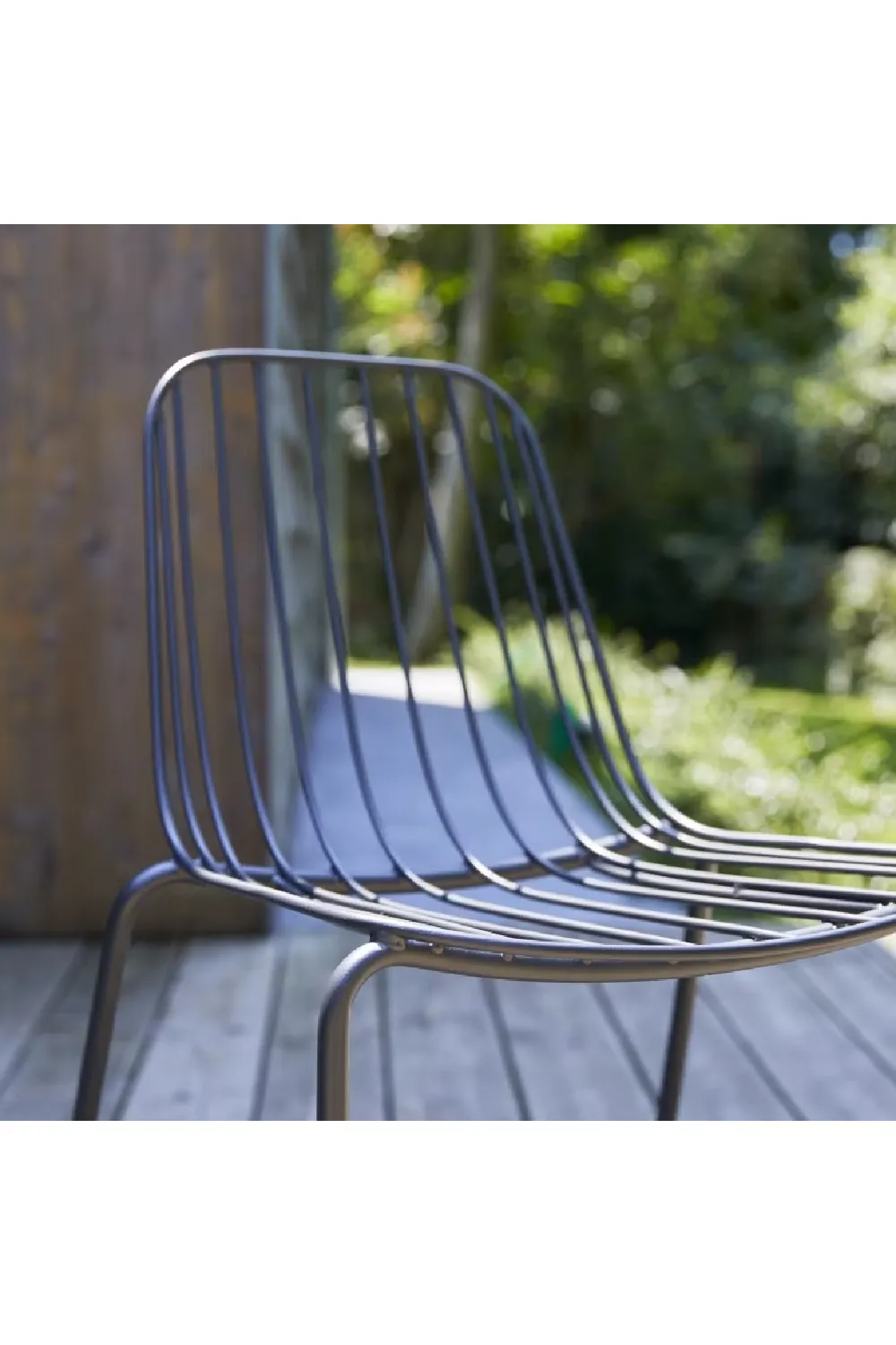 Metal Industrial Garden Chair | Tikamoon Arty