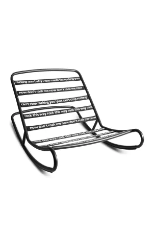 Metal Rocking Chair | Fatboy Rock 'n Roll