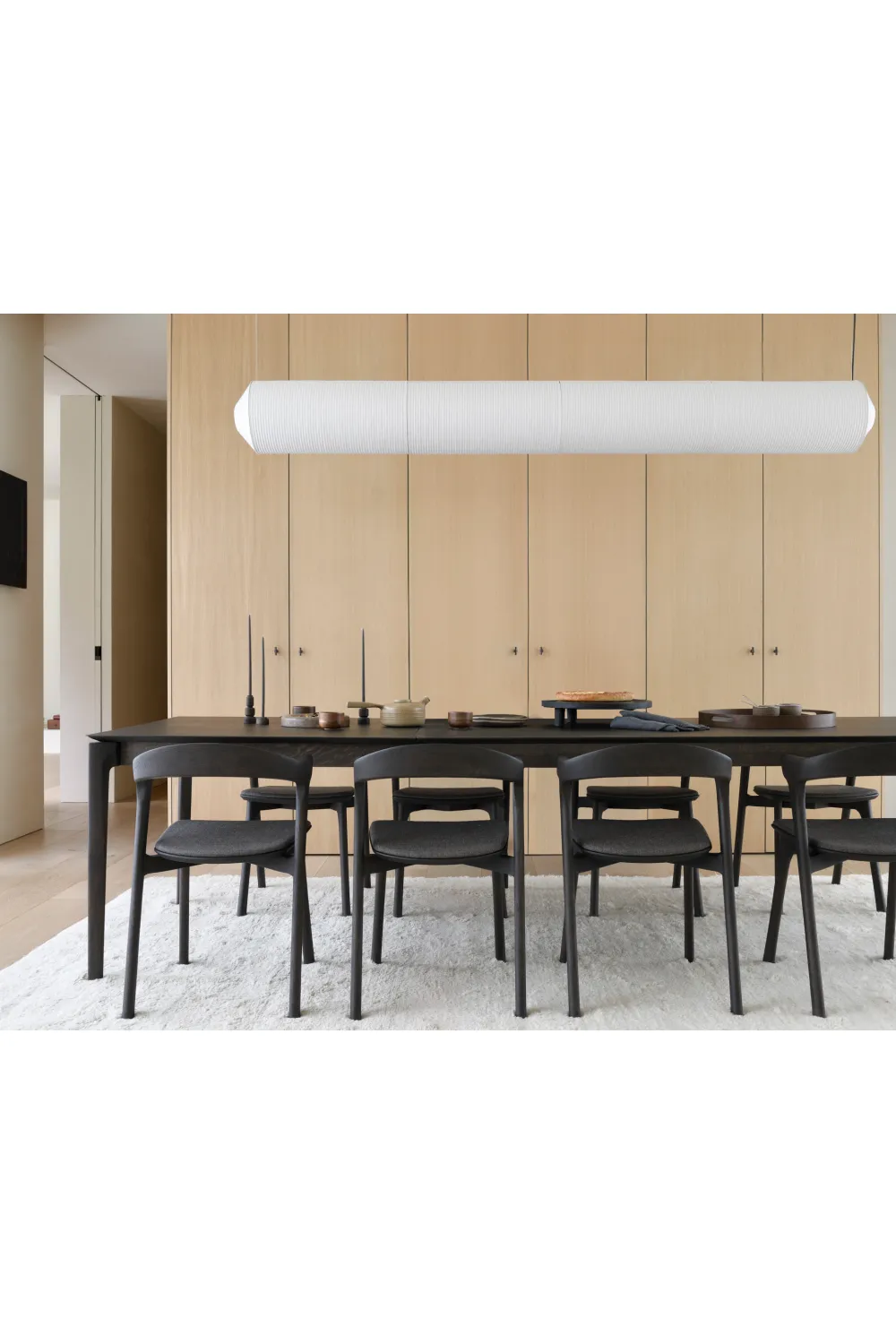 Minimalist Extendable Dining Table | Ethnicraft Bok